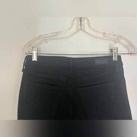 Abercrombie black the super skinny mid rise jeans size 6R 63% cotton - Picture 8 of 9